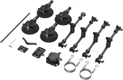 SmallRig 3565 All-in-One 4-Arm Suction Cup Camera Mount Kit for Vehicle Shooting SC-15K