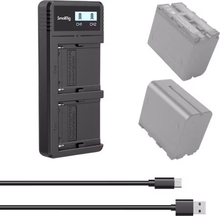 SmallRig 4086 Battery Charger For NP-F970 Batteries