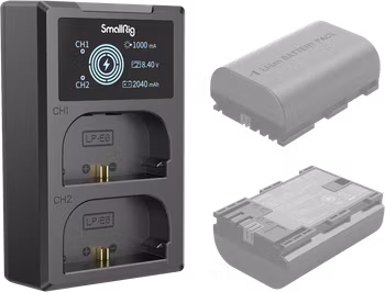 SmallRig 4084 Battery Charger For LP-E6 Batteries