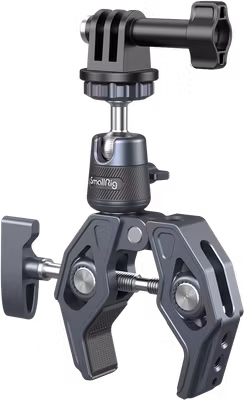 SmallRig 4102 Super Clamp with 360 Ballhead Mount for Action Cameras