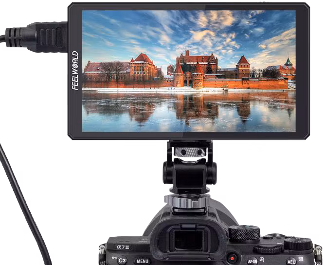 Feelworld Monitor CUT6 6" recording monitor