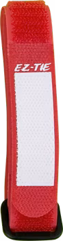 Kupo EZ-Tie Cable Grip 2cm X 41cm - Red  10pcs