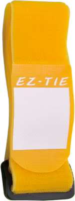 Kupo EZ-Tie Cable Grip 5cm X 60cm - Yellow 5Pcs