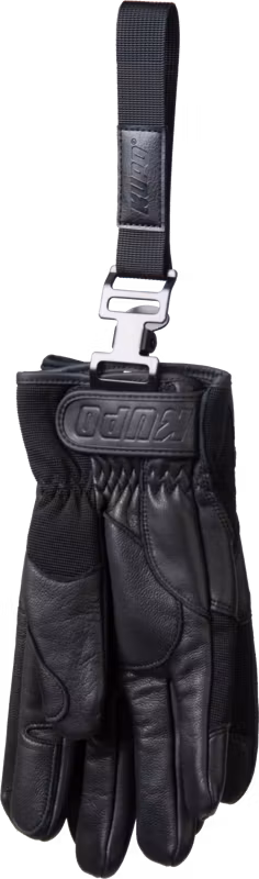 Kupo Glove Strap Alligator Clip & Black Label