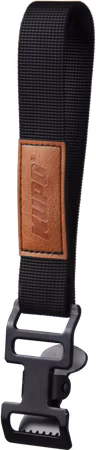 Kupo Glove Strap Alligator Clip & Brown Label