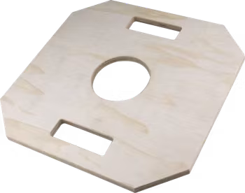 Kupo KAB-018 Octagon Hi-Hat Wood Board
