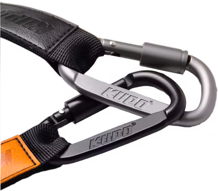Kupo GT-2540BN Gaffers Tape Holder with Spring Hook