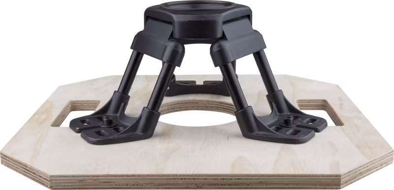 Kupo KAB-018 Octagon Hi-Hat Wood Board