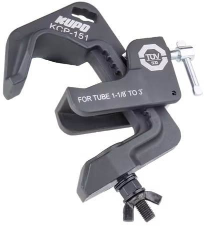 Kupo KCP-151 Ratcheting Jaw C Clamp With M12 Bolt & Nut