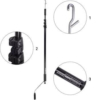 Kupo KCP-206 Telescopic Operating Pole ( 1.9~6.4M)