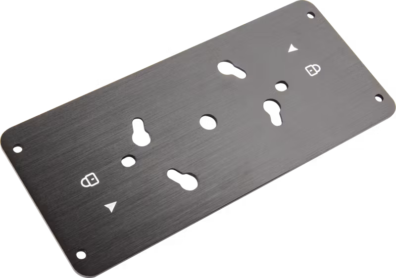Kupo KCP-416 Twist Lock Rear Mounting Plate For Kino Flo Double