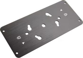 Kupo KCP-416 Twist Lock Rear Mounting Plate For Kino Flo Double