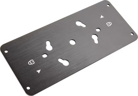 Kupo KCP-416 Twist Lock Rear Mounting Plate For Kino Flo Double