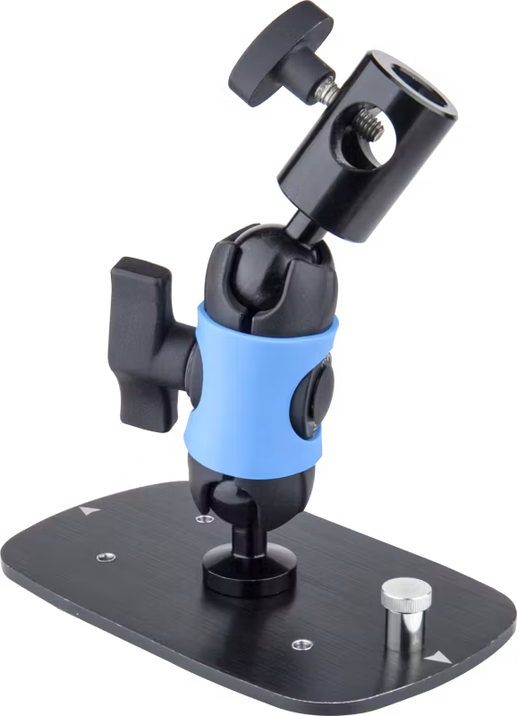 Kupo KCP-421 Mounting Plate w/ Super Knuckle Baby Receiver
