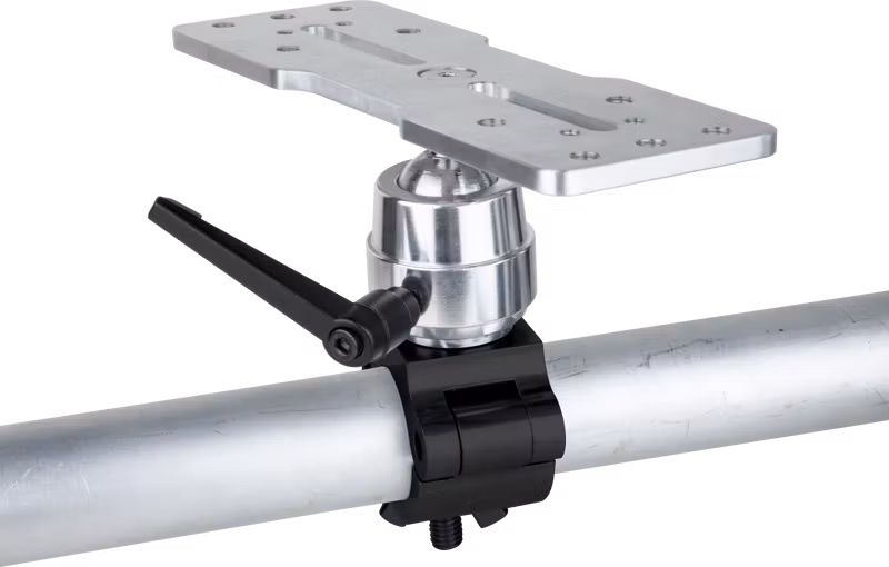 Kupo KCP-654 2" Coupler w/ A Swivel Camera Mounting Plate