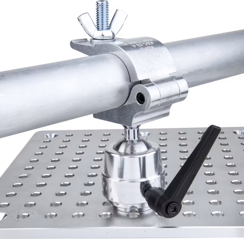Kupo KCP-656 2" Coupler w/ Heavy Duty Ball Head