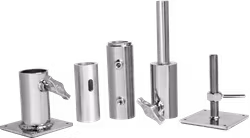 Kupo KCP-712TSK Telescopic Wall Spreader Kit For Pipe 1-1/2" Schedule 40 (O.D.48.3mm)