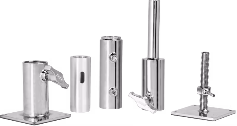 Kupo KCP-714TSK Telescopic Wall Spreader Kit For Pipe 1-1/4" Schedule