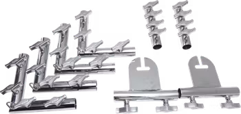 Kupo KHS-112 Round Pipe Butterly Frame For Pipe 1-1/2" Scheduel 40 (48.3mm) Kits