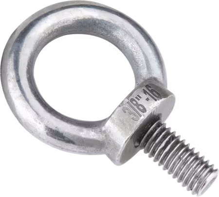 Kupo KS-155L Ring Bolt 3/8"-16 X 20mm Stainless Steel, Long Thread