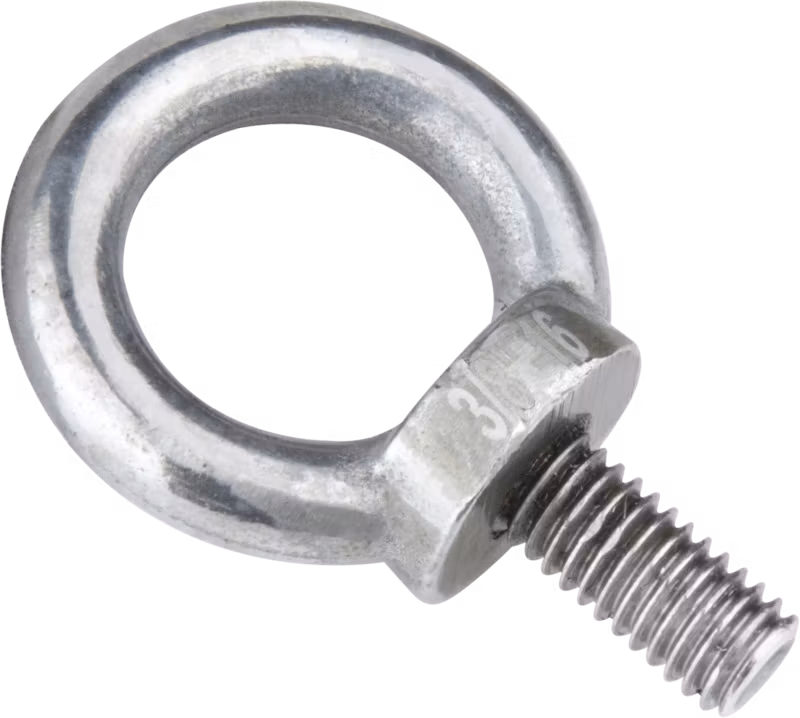 Kupo KS-155L Ring Bolt 3/8"-16 X 20mm Stainless Steel, Long Thread
