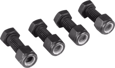 Kupo KS-180 3/8"-16X 1"(25.4mm)In Length Hex Flat Head Screw/Nut(4Sets)