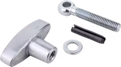 Kupo KS-192 Eyebolt With Aluminum Casting Stud 3/8"-16F & 3/8"-16F