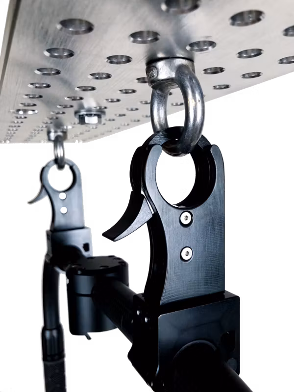 Kupo KS-281 Catch & Release Clip Set ( Coupler For Dia. 25~30mm)