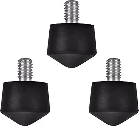 Kupo KS-360 Universal Rubber Feet Pad w/ 3/8"-16X13mm Thread (Set of 3)