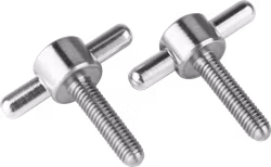 Kupo KS-365 Stainless Steel M6*25mm Tommy Bar Screw (Set of 2)