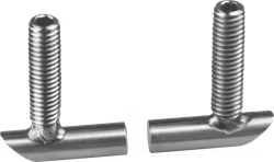 Kupo KS-370 Round Body Starter With 3/8"-16 Male Thread ( Set of 2)
