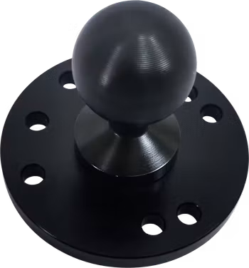 Kupo KS-427 Round Plate Ball Head For Drill w/ Holes  1/4"-20 Male Threaded