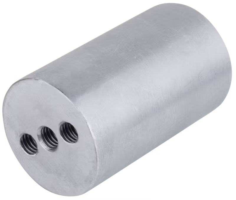 Kupo KS-508 1-7/8" (O.D.) 48mm X 3"(80mm) Long Aluminum Tube w/ Double