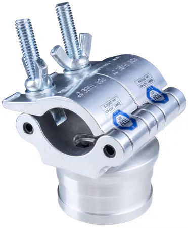 Kupo KS-666 Paddle Mount: Euro Apapter For 2" Copupler Tube