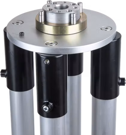 Kupo KS-687 Mitchell To Mitchell Riser With Pipe Clamp Adapter