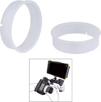 Kupo KS-708 Plain White Focus Ring For Wcu4