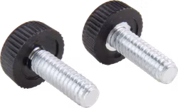 Kupo KS-900 Plastic Head Thumb Screw 1/4-20"X3/4"(19.05mm) Set of 2