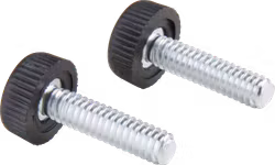 Kupo KS-902 Plastic Head Thumb Screw 1/4-20"X7/8"(22.23mm) Set of 2