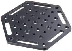 Kupo KS-0406 Hex Cheese Plate For 6" Suction Cup