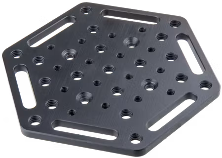 Kupo KS-0406 Hex Cheese Plate For 6" Suction Cup
