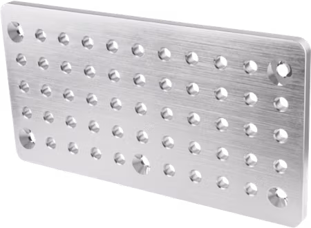 Kupo KS-6011 6"X 11" Rectangle Cheeseplate (Aluminum)