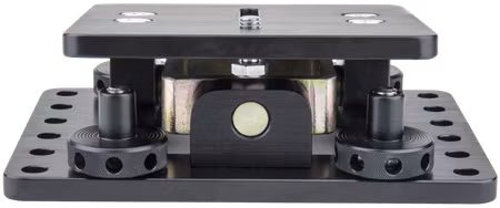 Kupo KSC-150 Mini 4 Way Leveling Cam Mount w/ 3/8" Slot-Blk