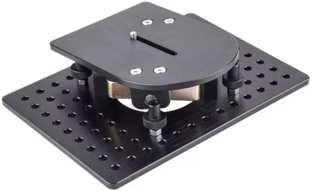 Kupo KSC-160 4 Way Leveling Cam Mount w/ 3/8" Slot-Blk