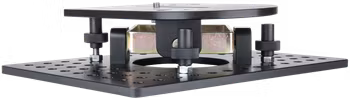 Kupo KSC-160 4 Way Leveling Cam Mount w/ 3/8" Slot-Blk