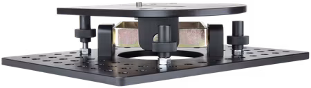 Kupo KSC-160 4 Way Leveling Cam Mount w/ 3/8" Slot-Blk