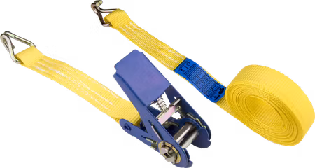 Kupo RS-RS2550 Ratchet Strap, Yellow Width 25mmx5m