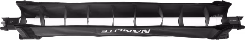 Nanlite Barndoor with eggcrate for Pavotube II 15C