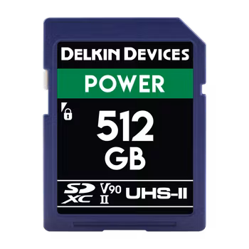 Delkin SDXC Power 2000X UHS-II U3 R300/W250 (V90) 512GB