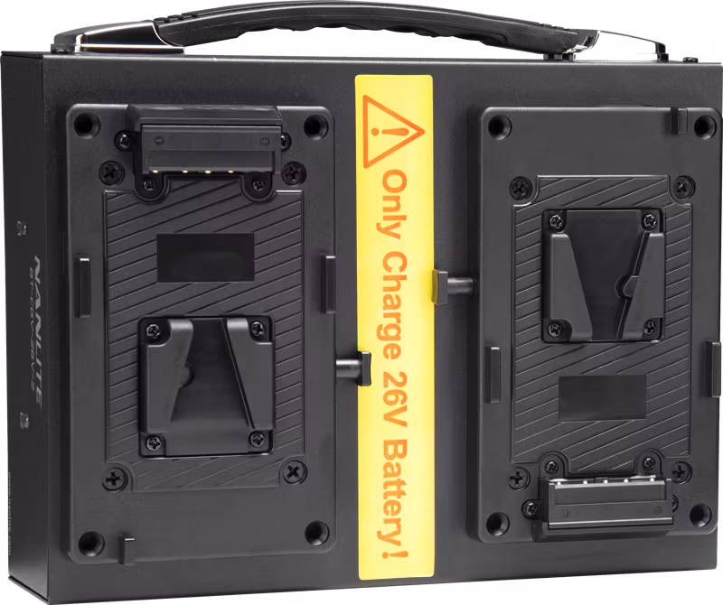 Nanlite Battery Charger for Dual  26V V-mount Battery
