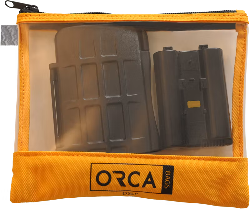 Orca OR-599 Transparent pouches Kit  for DSLR Accessories (3 pcs)
